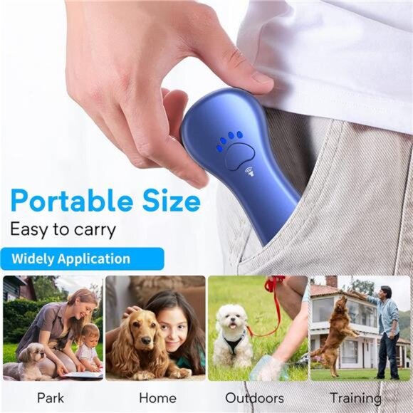 New Anti Barking Device,Dog Barking Control Devices,Rechargeable Ultrasonic - Picture 5 of 7